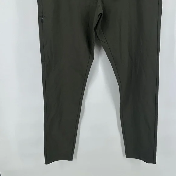 BYLT Basics Every Day Pant 2.0 Dark Olive Men’s sz 33x30 NWT - Picture 4 of 6